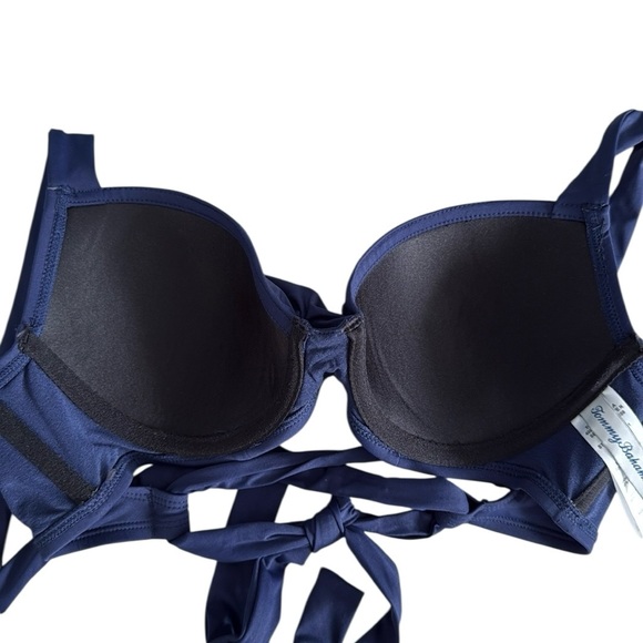 Tommy Bahama Pearl Underwire Cross-Back Bikini Top - Picture 12 of 14